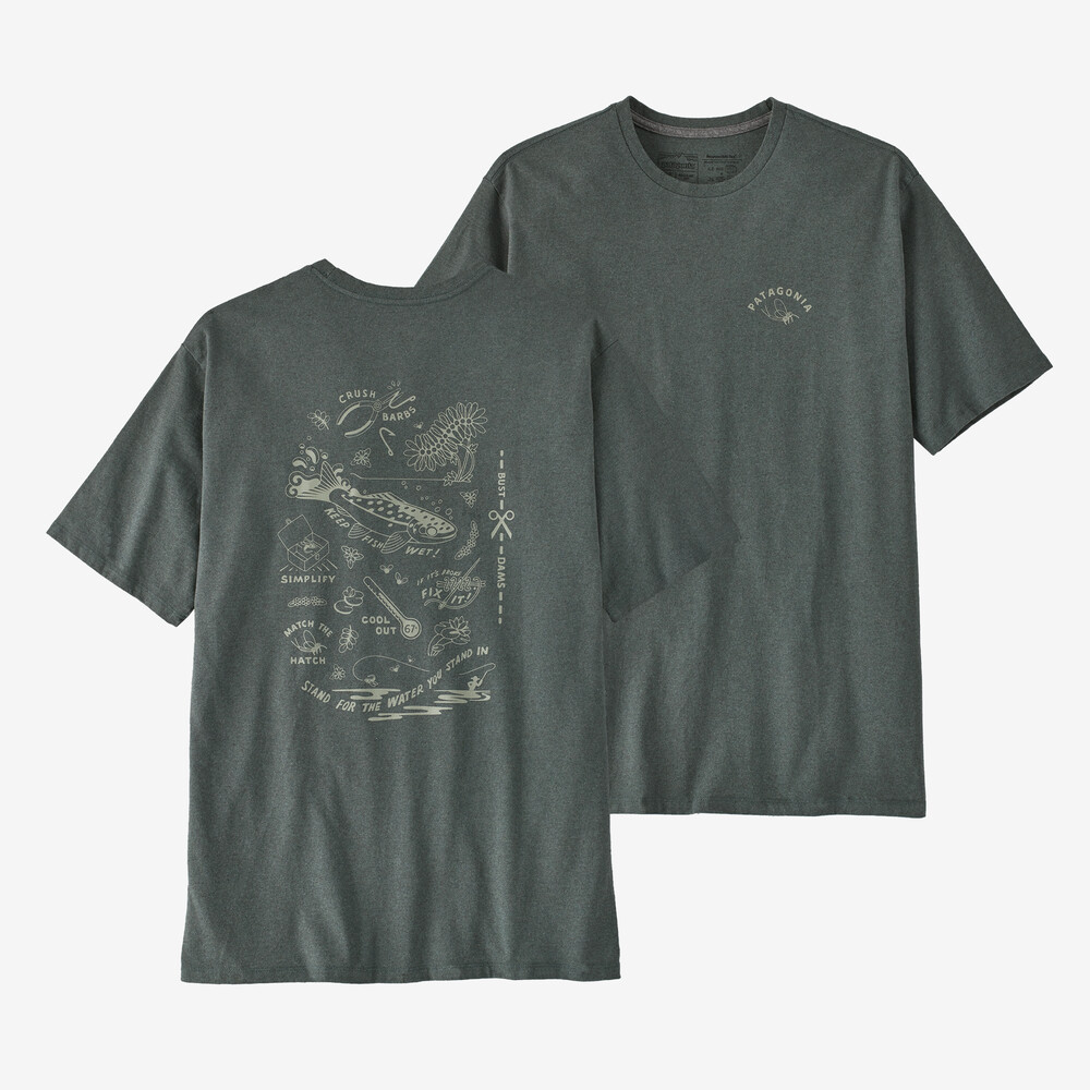 Herren Action Angler Verantwortungs-T-Shirt