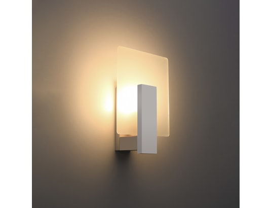 SOLLUX LIGHTING - Applique lappo blanc