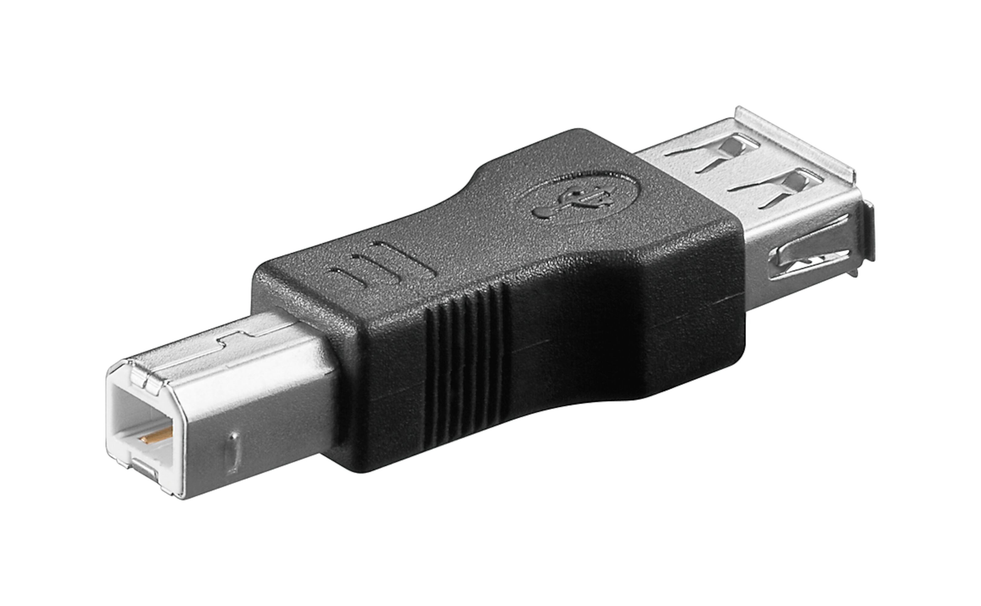 Luxorparts Adapter USB-hunnkontakt til USB-B-hannkontakt