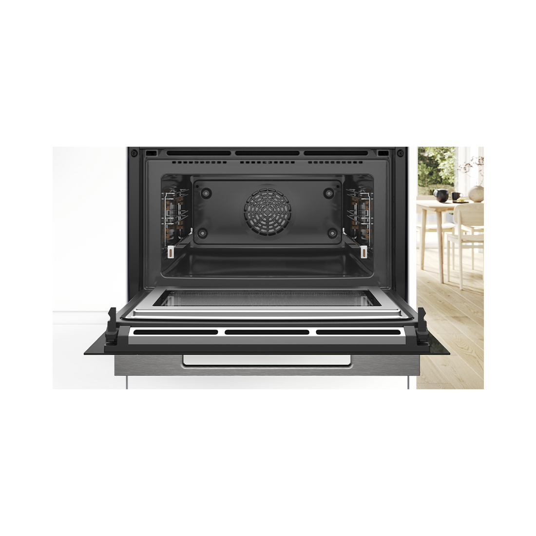 Bosch CMG778NB1 Kompaktbackofen mit Mikrowelle
