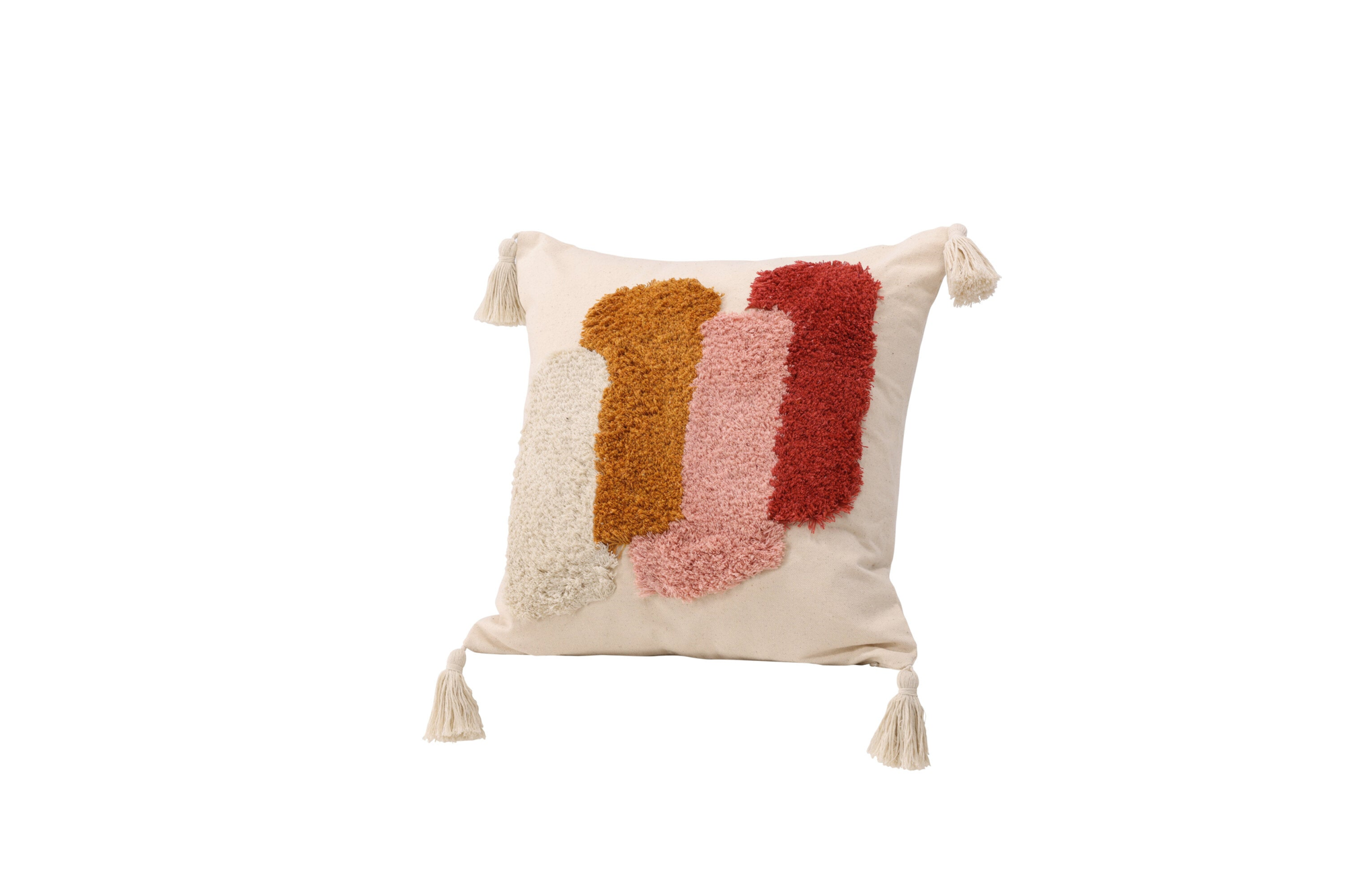 Kaya Kussenhoes 45x45cm - Wit