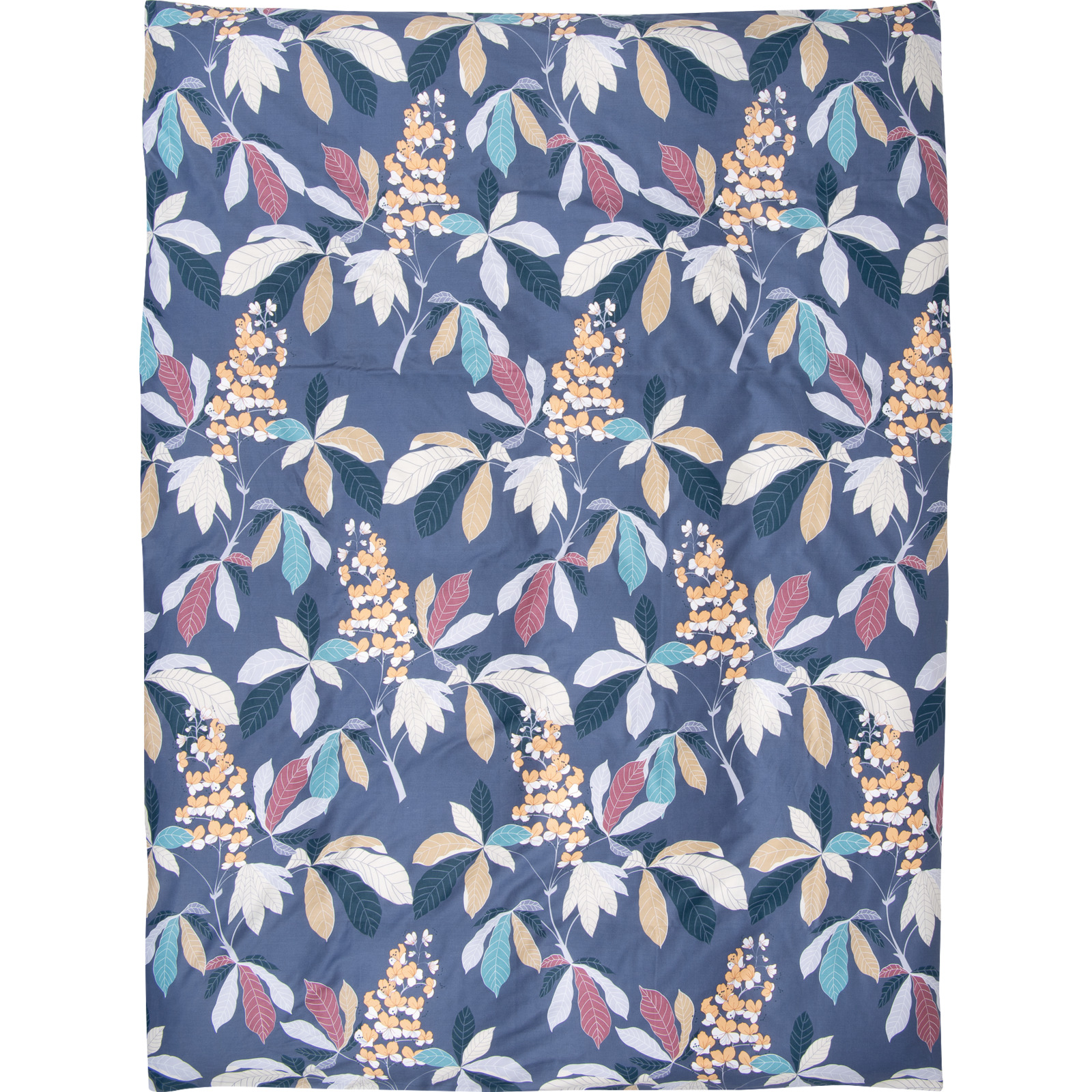 Bettwäsche mit Blätterprint