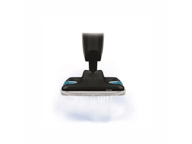 Tefal VP6555RH, Bærbar damprenser, 0,6 L, Sort, Sølv, Knapper, 1200 W, 30 sek./side