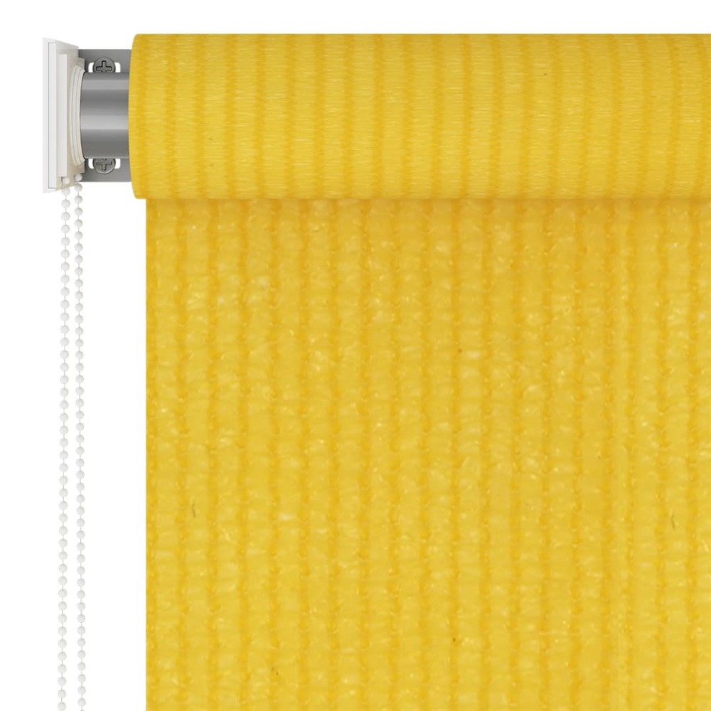 Store roulant d'extérieur 220x230 cm jaune