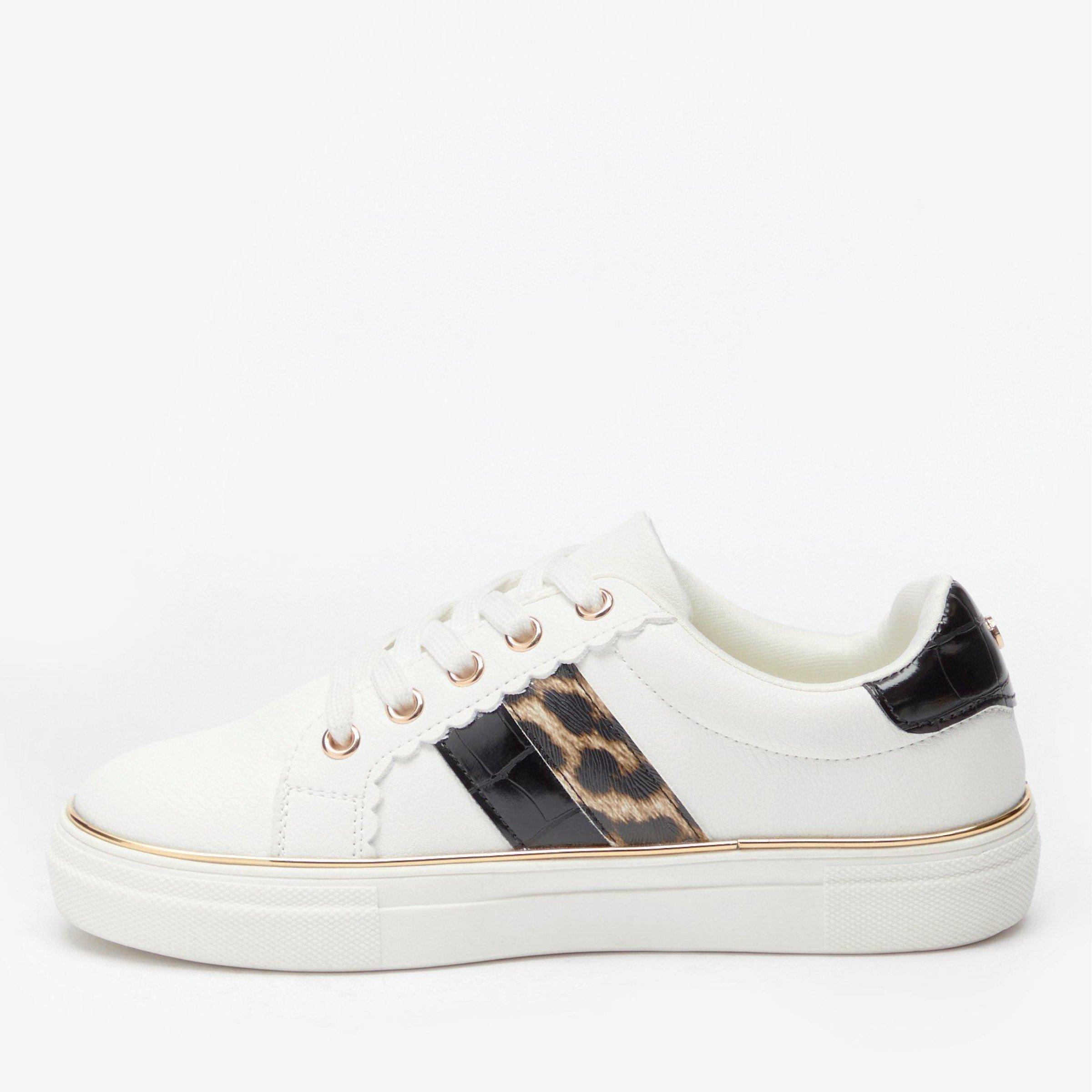 Be You Studio Girls Leopard Trainers