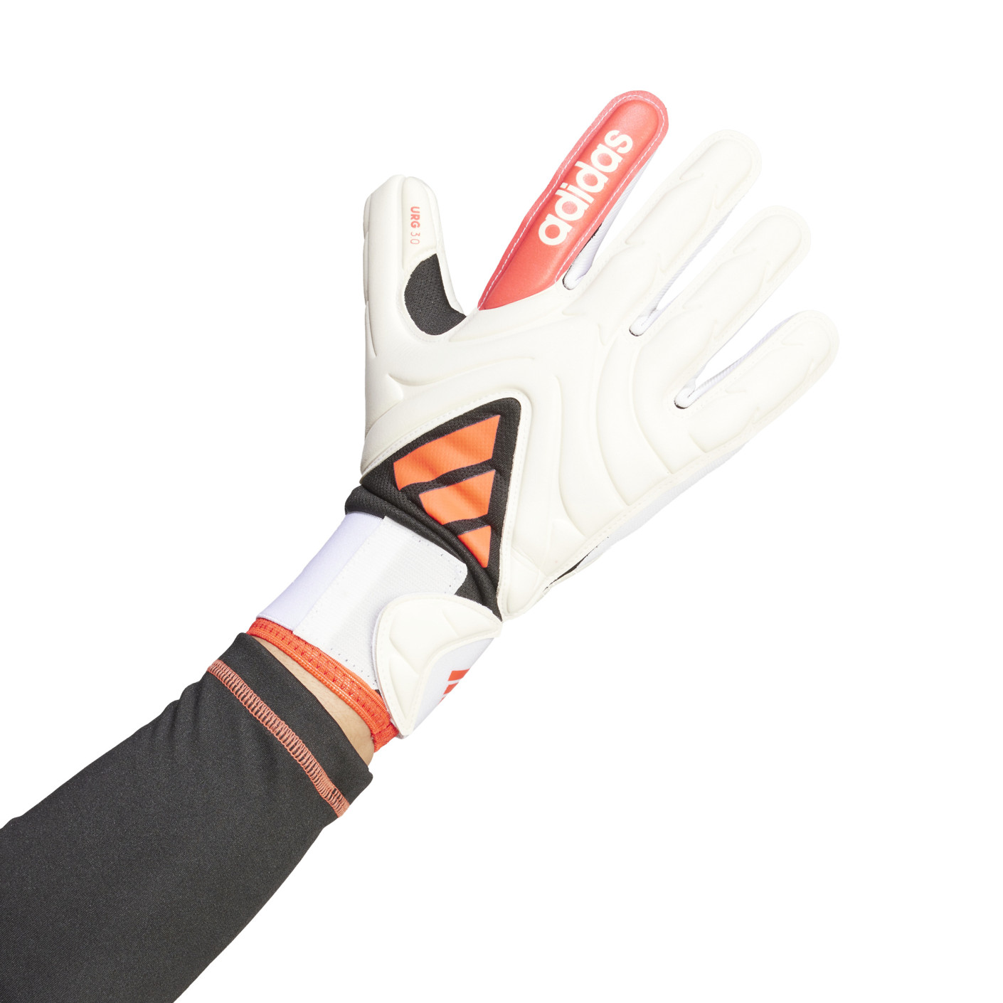 Adidas Copa League Keepershandschoenen Wit Rood Zwart