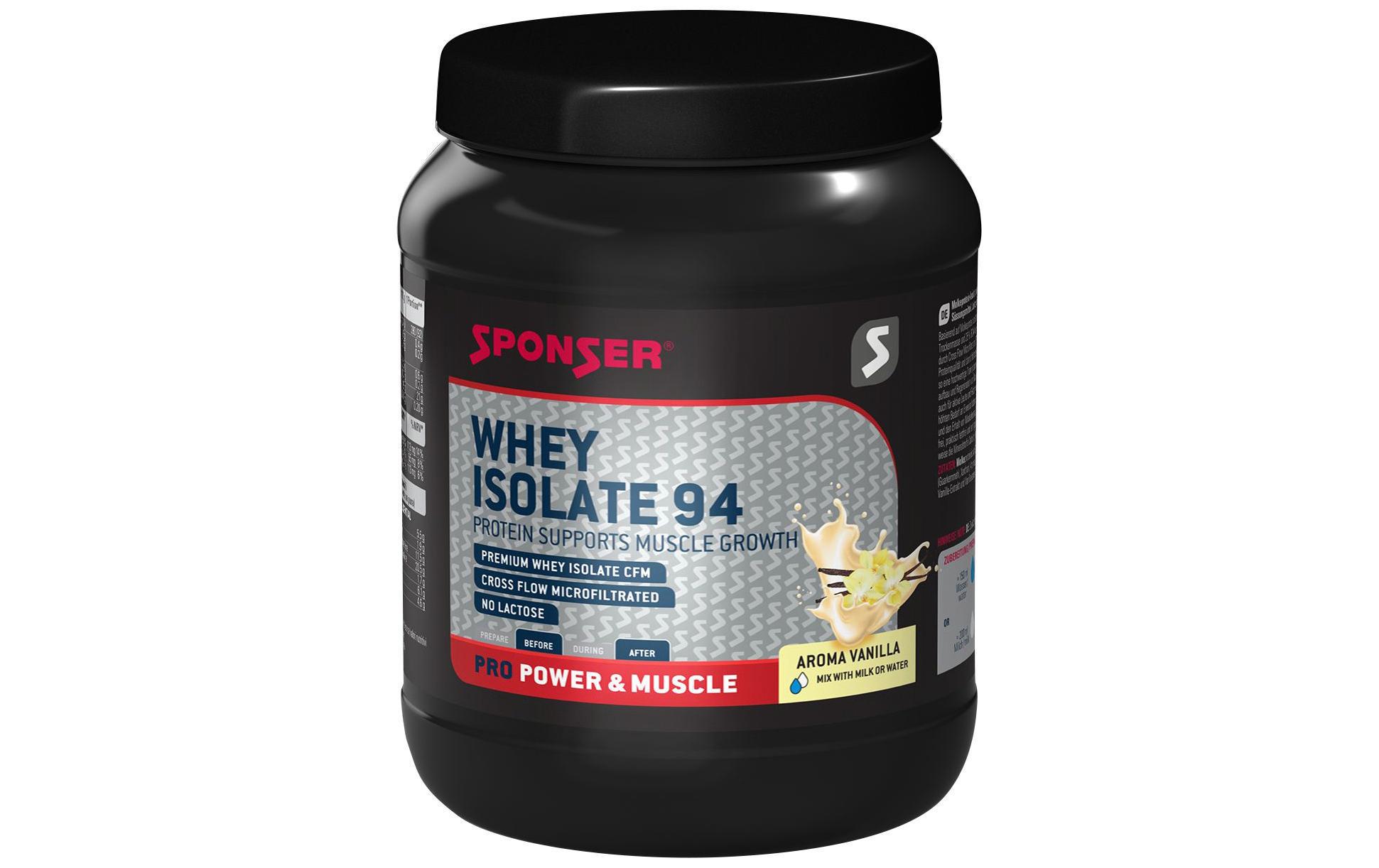 Pulver Whey Isolate 94 Vanille 425 gMolkeproteinisolat, Dose mit 425g