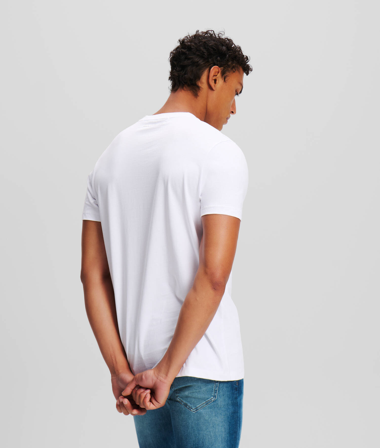 T-SHIRT AVEC LOGO ROND TON SUR TON