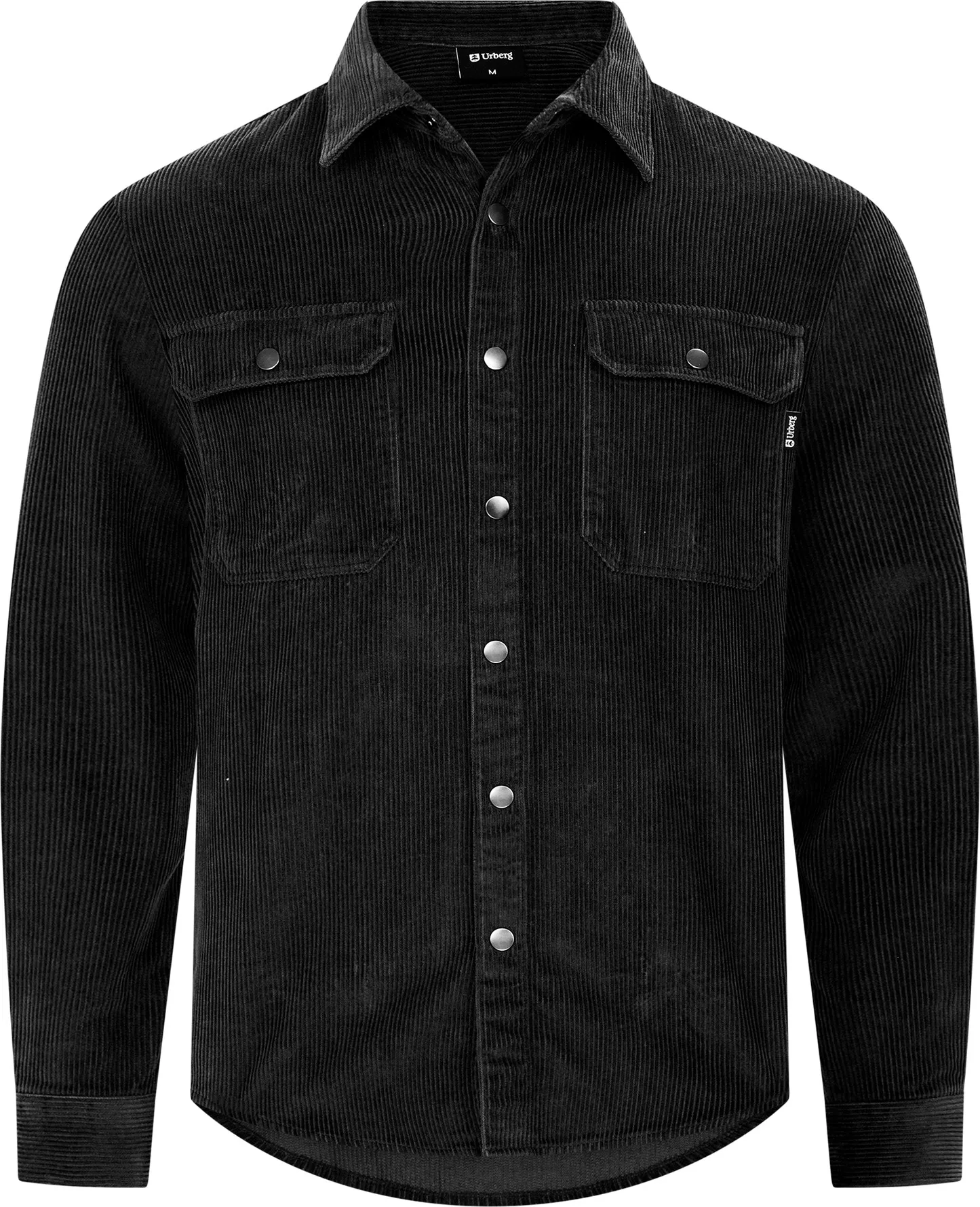 Urberg Corduroy Overshirt Men Black Beauty
