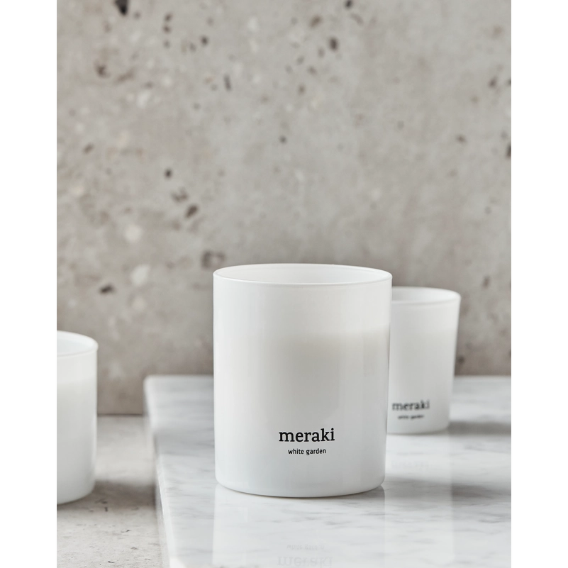 Meraki Scented Candle 200 gr. - White Garden