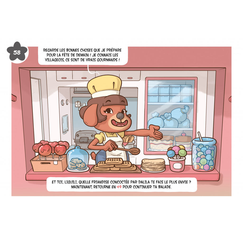 La BD dont tu es le petit héros - Liguili : Messager Aventurier