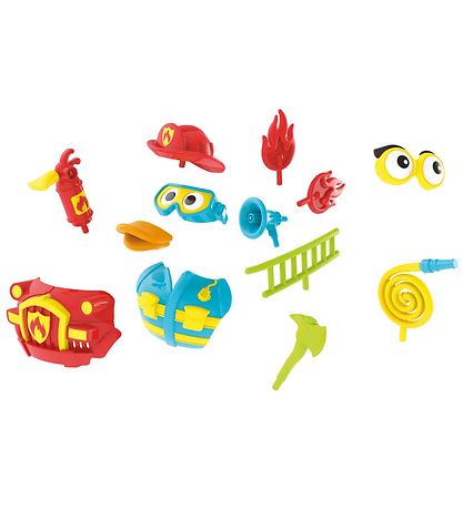 Yookidoo Badespielzeug - Jet Duck - Erstellen Sie einen Feuerweh