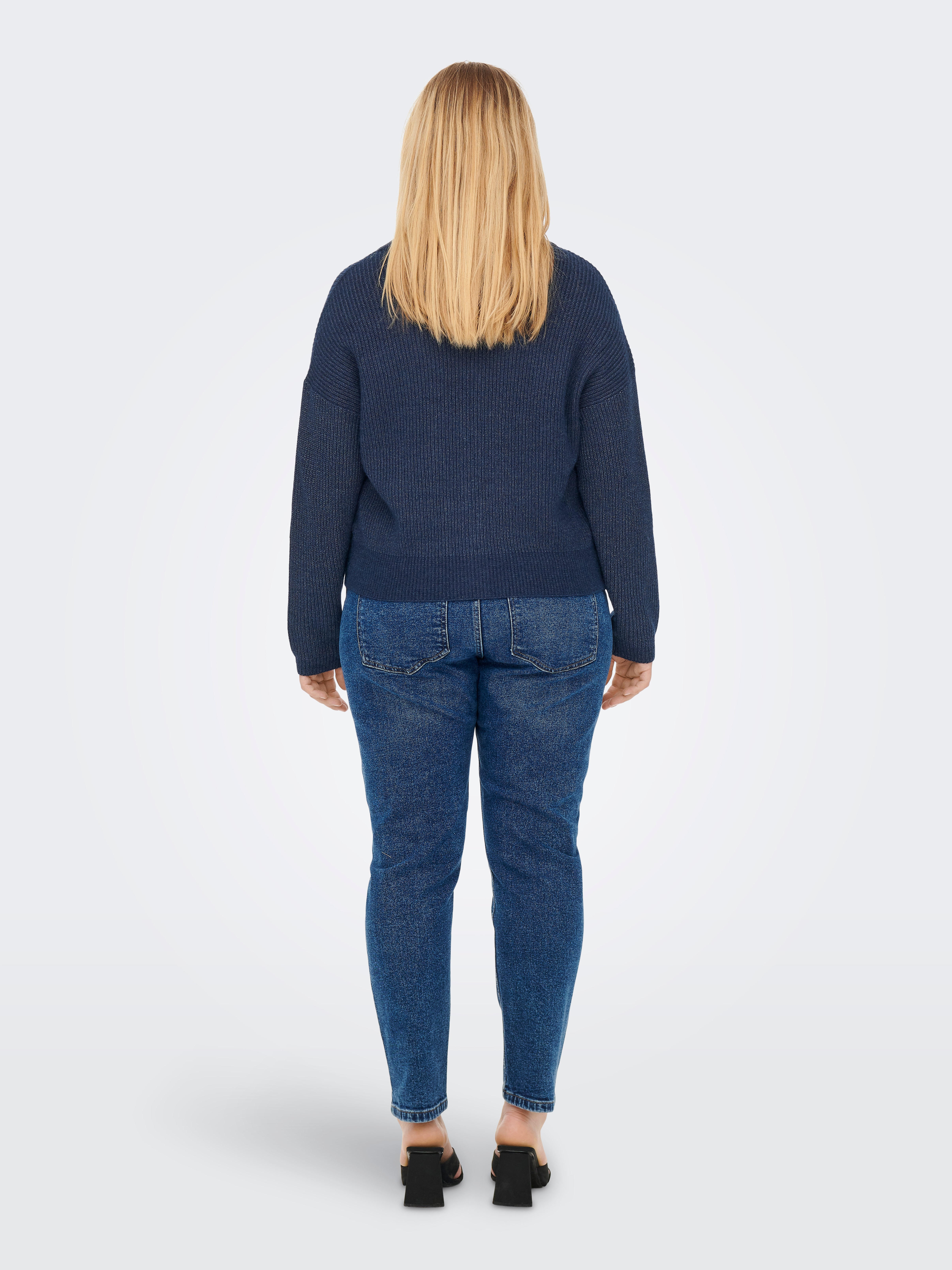 CARESLY Strickpullover Maritime Blue