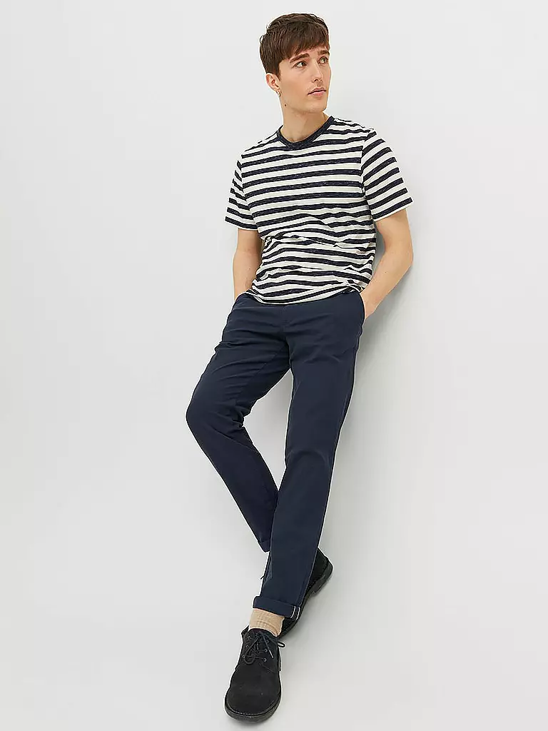JACK & JONES Chino JPSTMARCO Slim Fit dunkelblau