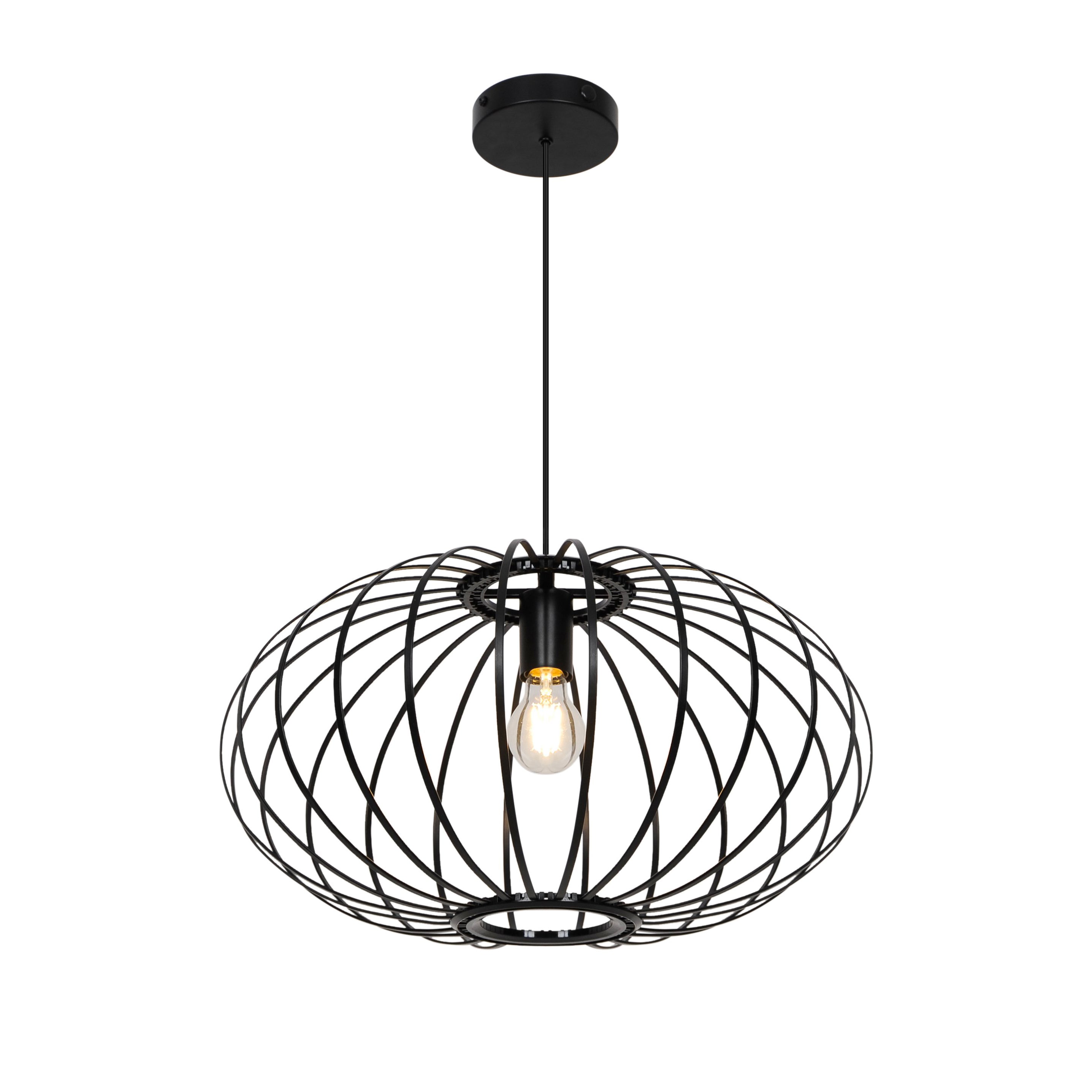 D'Lite Kemmel Hanglamp - Mat Zwart
