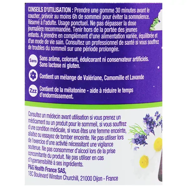 ZZZQUIL Sleep Frutas Silvestres 60 gomas