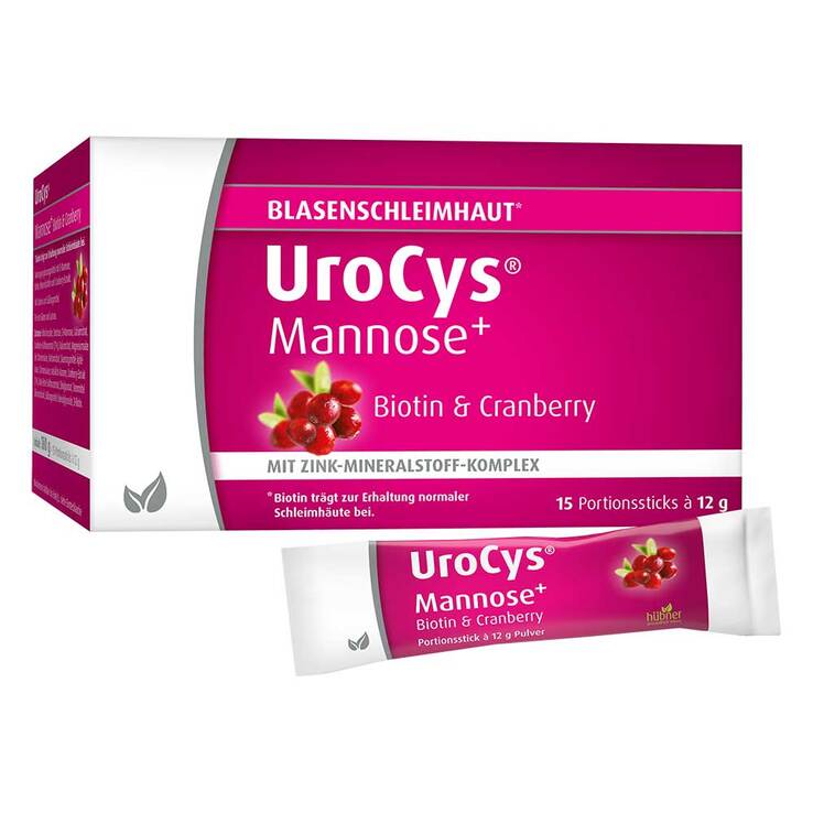 Urocys Mannose + Sticks, 15 St