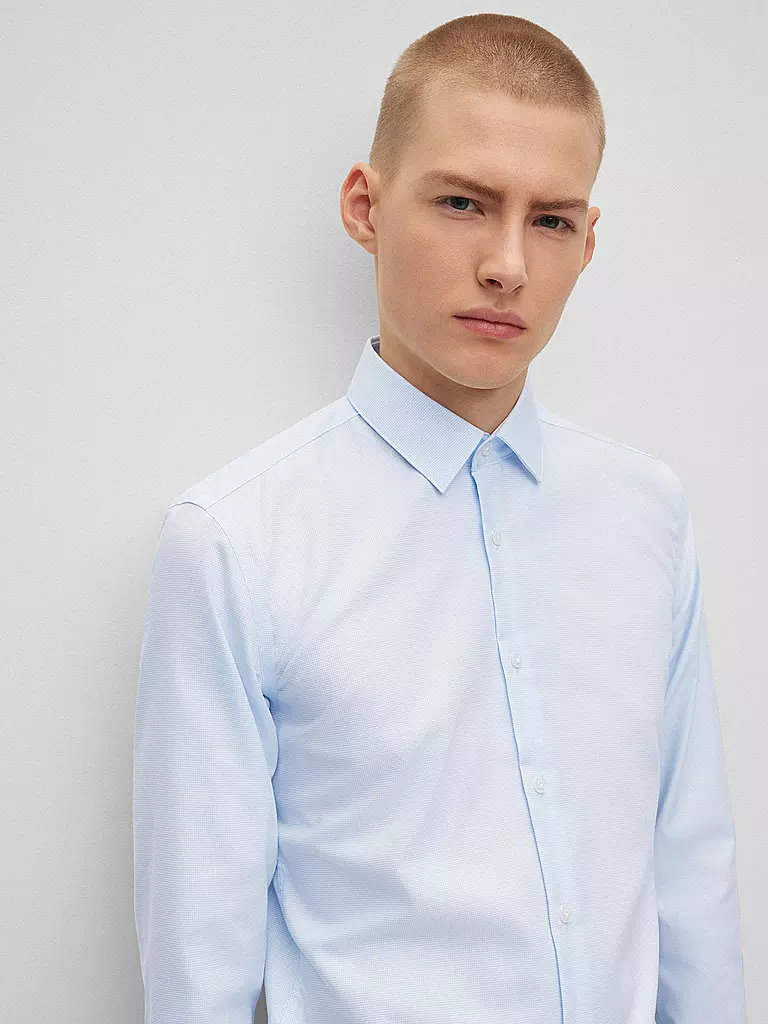 BOSS Hemd Slim Fit HANK hellblau