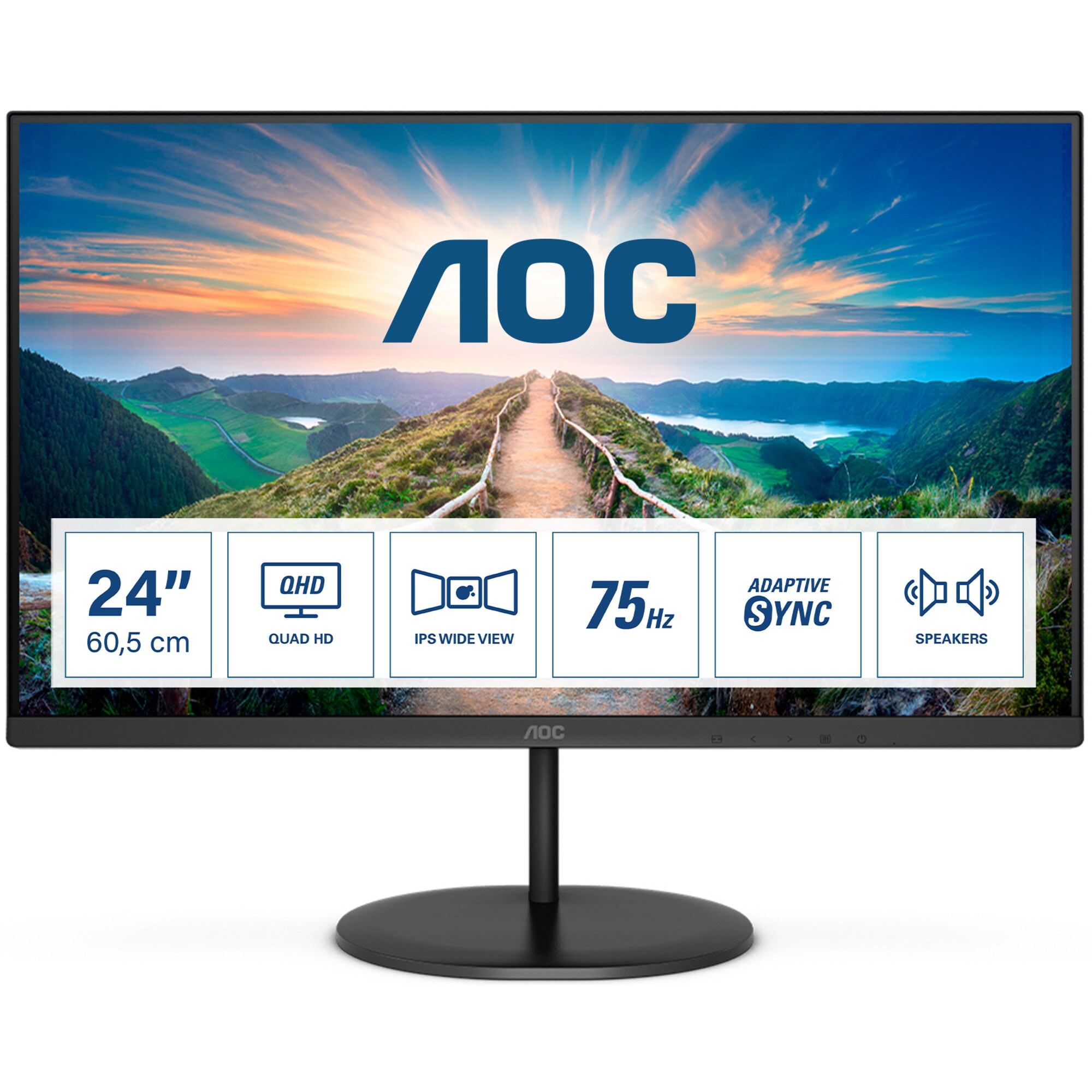 AOC LED-Monitor Q24V4EA