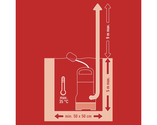 Einhell Power X-Change GE-SP 18 LL Li accu-aangedreven schoonwaterpomp (accu en lader niet inbegrepen)