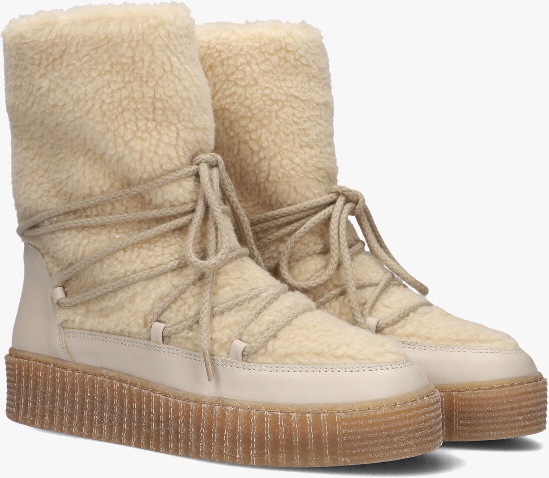 ANOTHER LABEL creme another label vachtlaarzen helle teddy boot