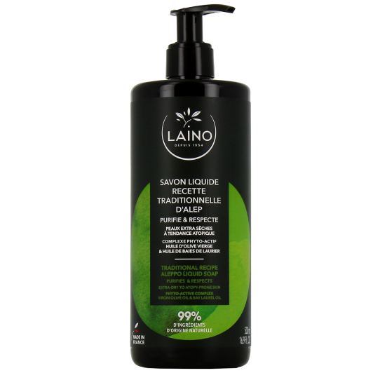 Laino Savon Liquide Recette Traditionnelle d’Alep