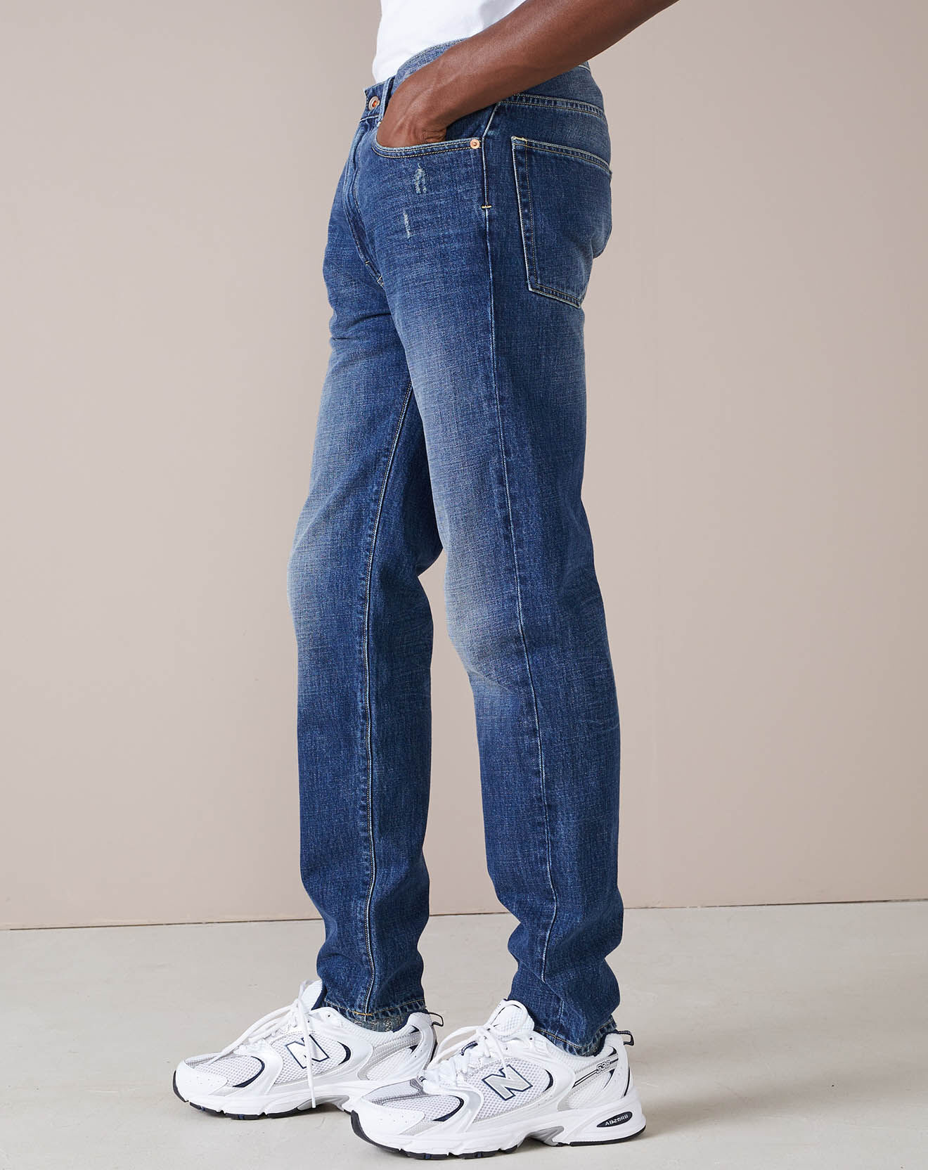 Bellerose Jean Slim Peeg bleu