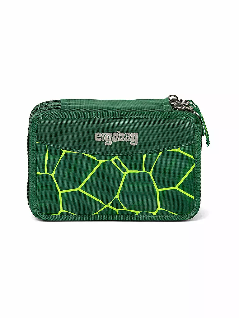 ERGOBAG Maxi Federmappe BärRex dunkelgrün