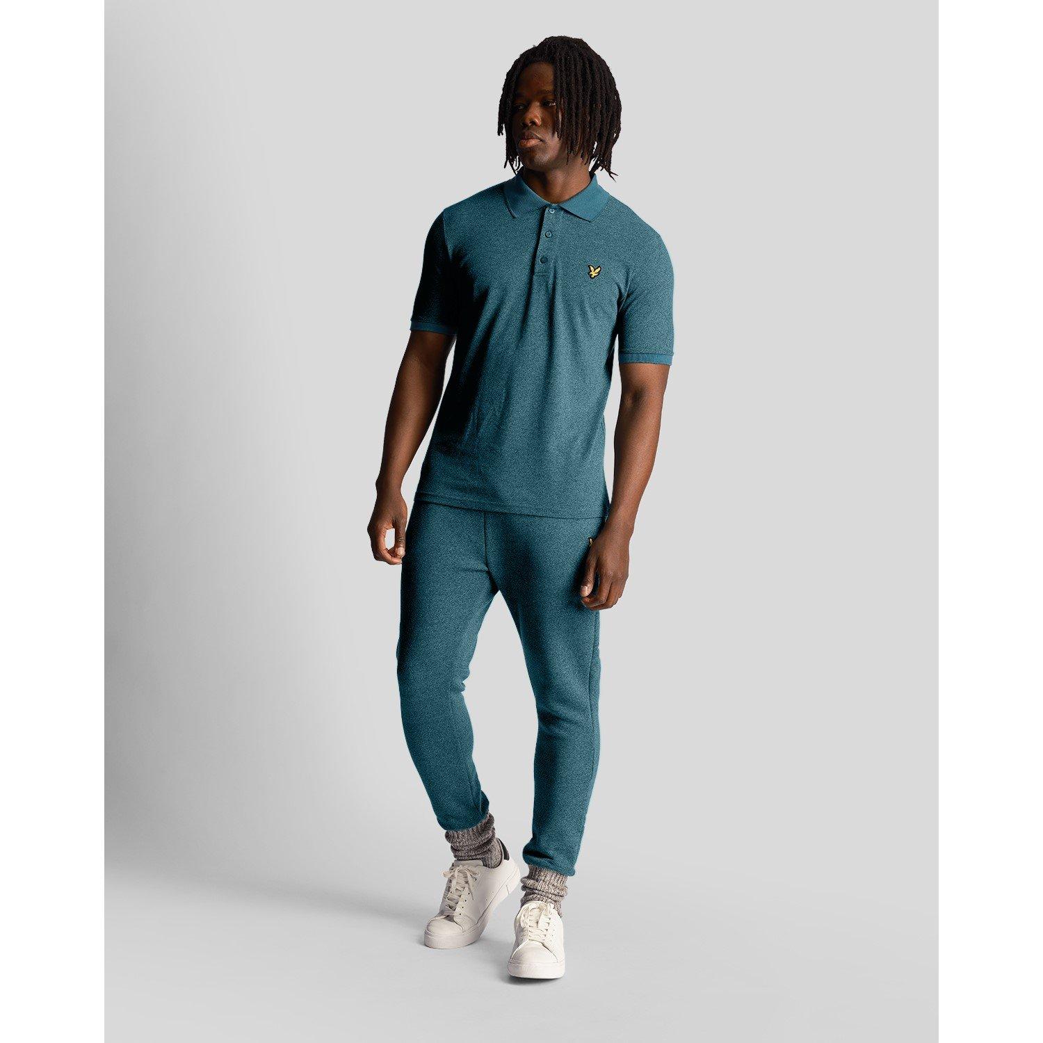 Lyle and Scott Marl Polo Shirt Sn99