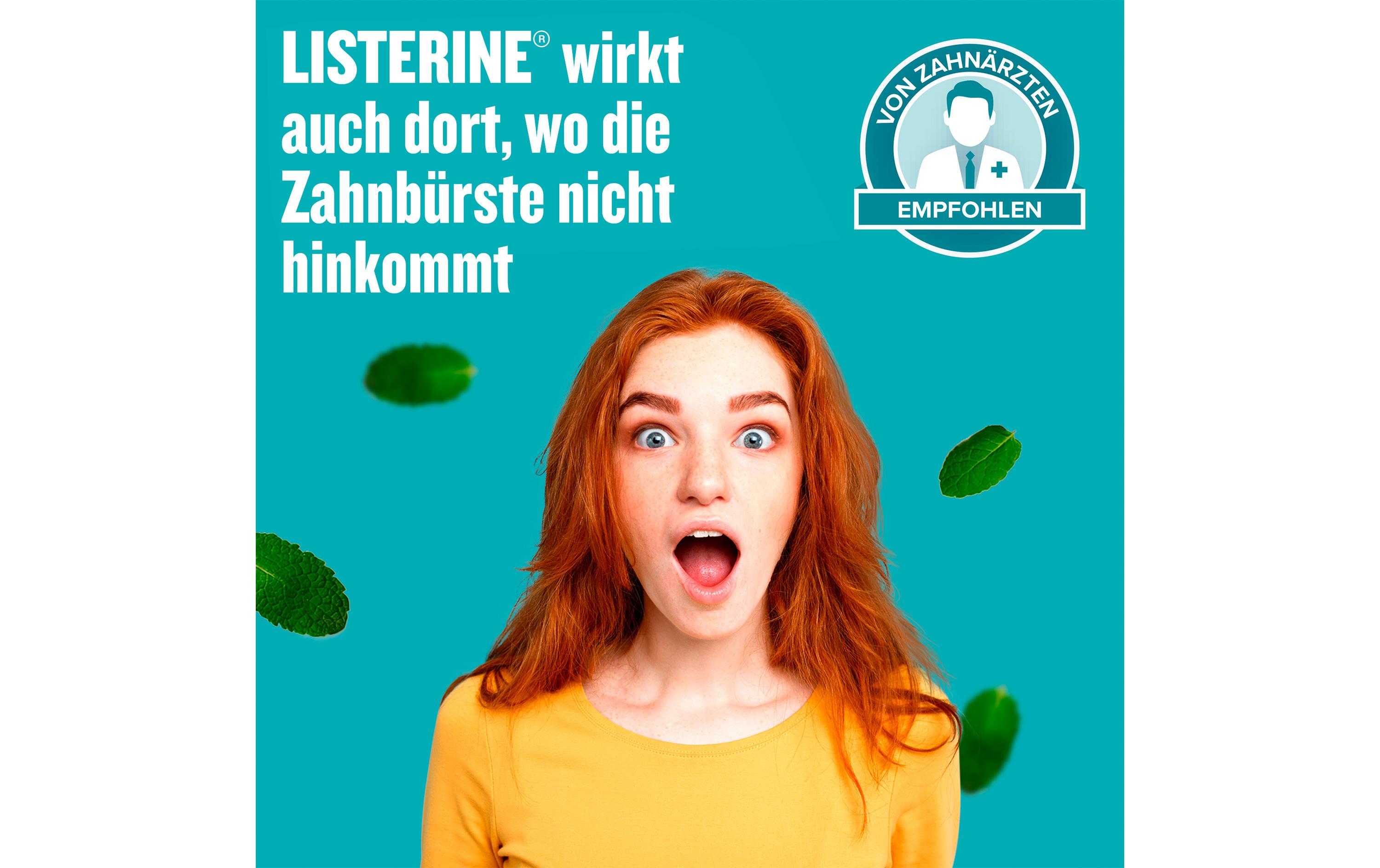 Mundspülung Coolmint 500 mlMundwasser mit intensivem Minzgeschmack