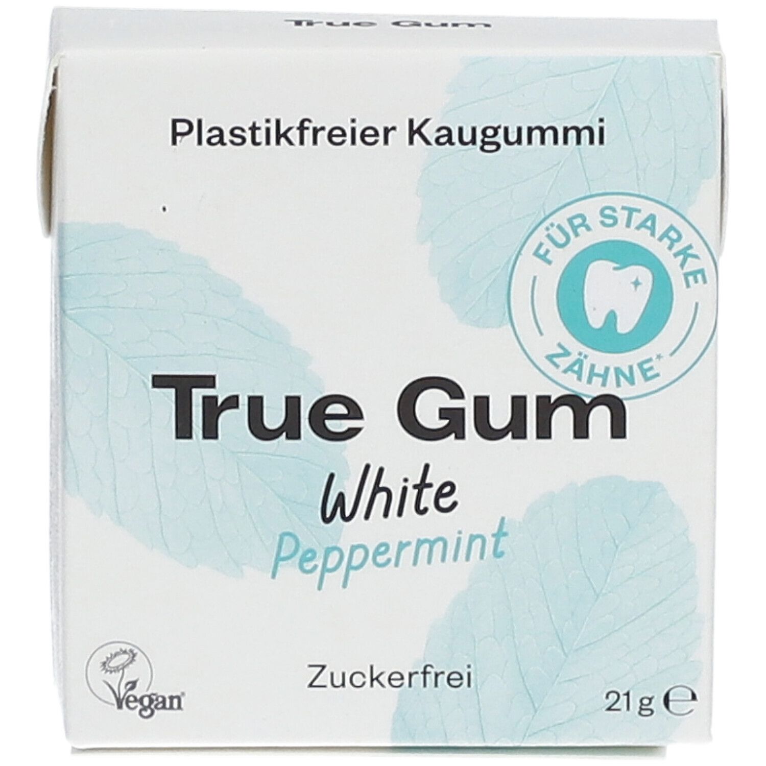 True Gum White Pfefferminz