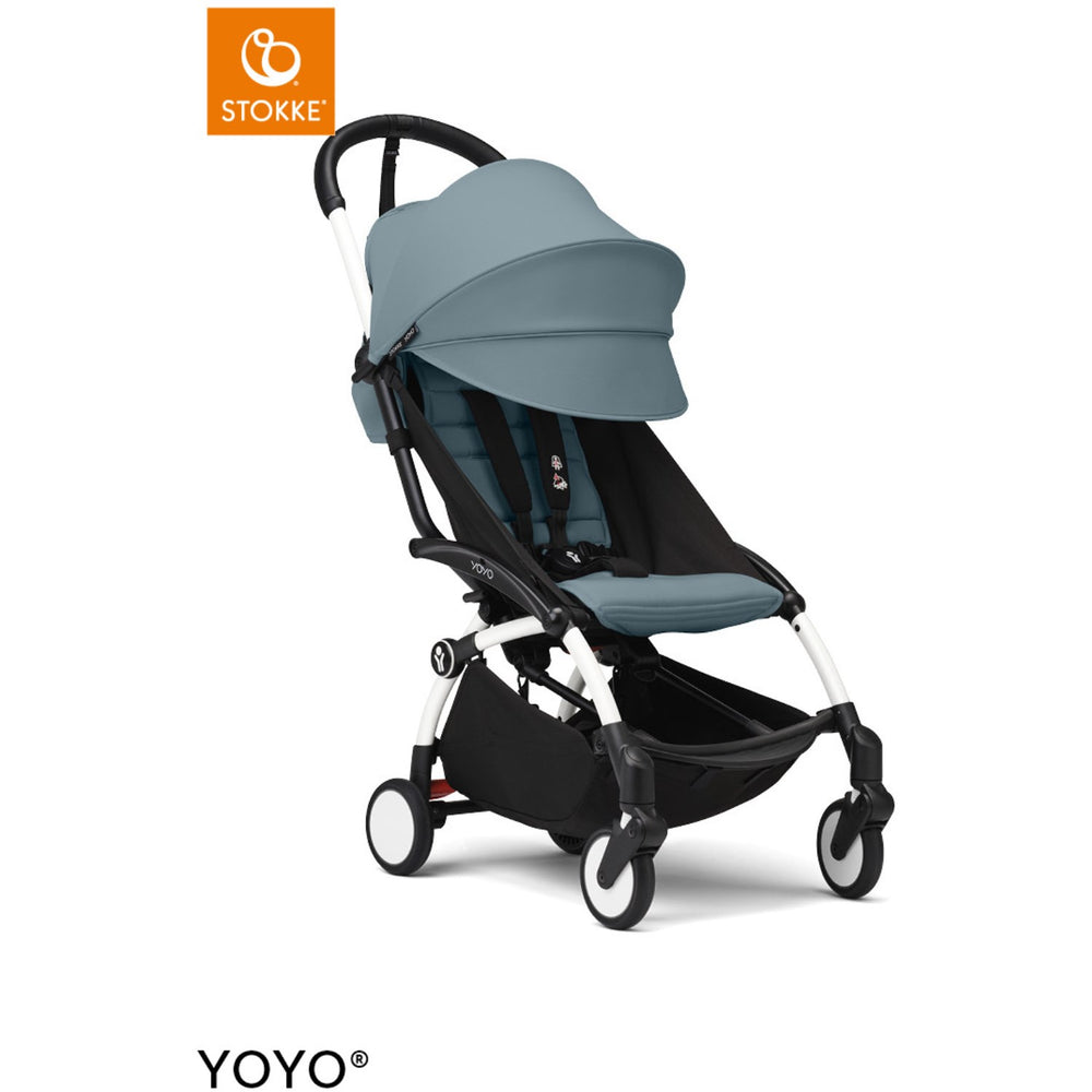 Køb Stokke® YOYO³ Klapvogn Hvid/Aqua