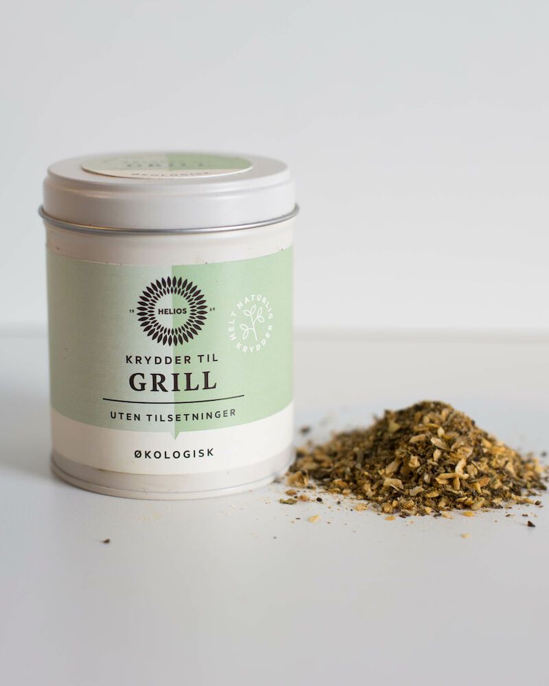 Helios Grillkrydder med strølokk 95 gr