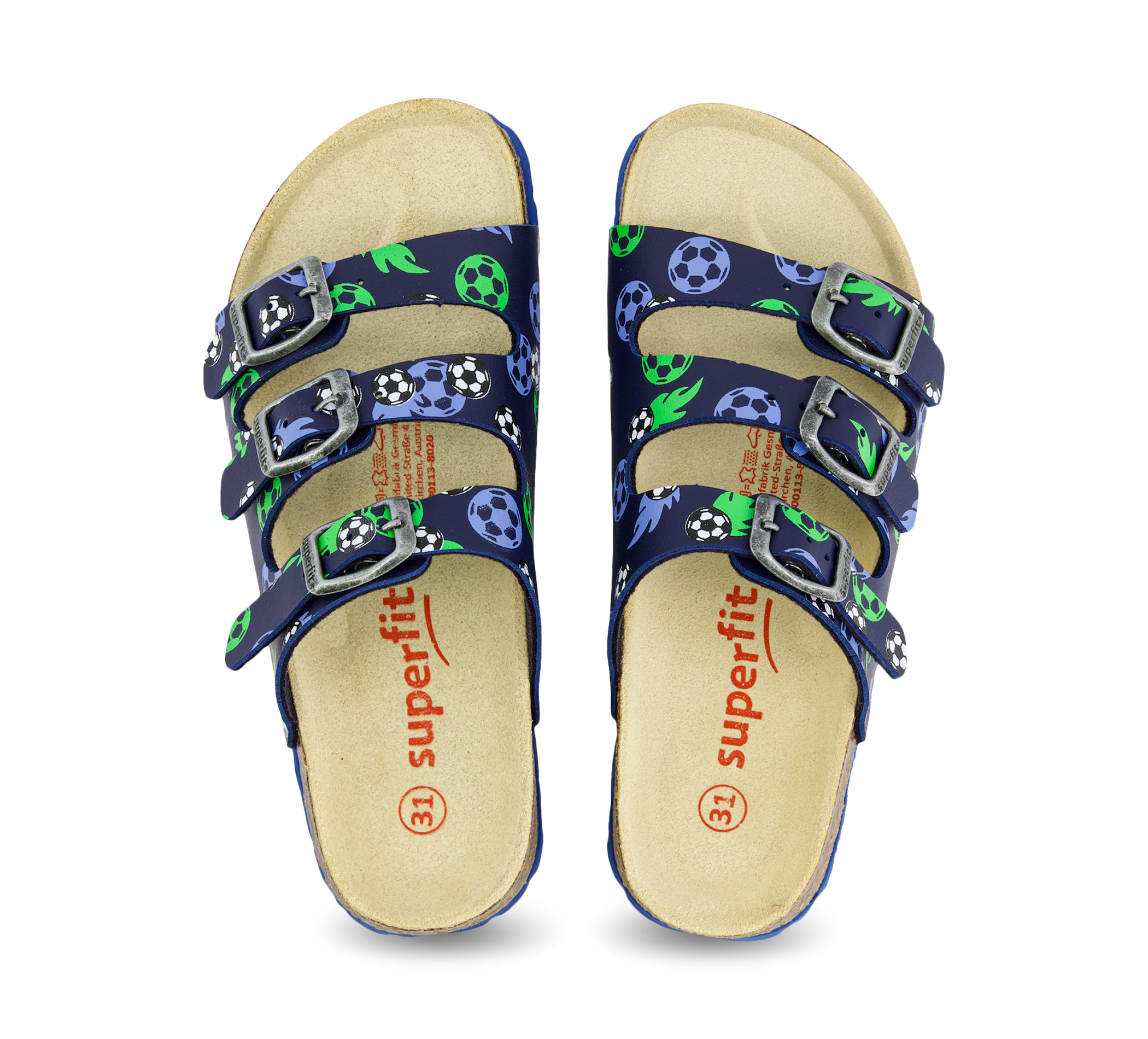 Superfit Fussbettpantoffel - Offene Hausschuhe
