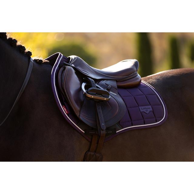 Zadeldek LeMieux Loire Classic Close Contact Square Paars