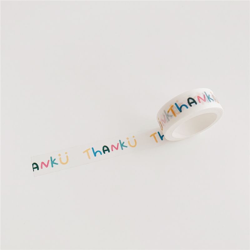 CraftmadeDIY - Afplaktape met print (verschillende ontwerpen)