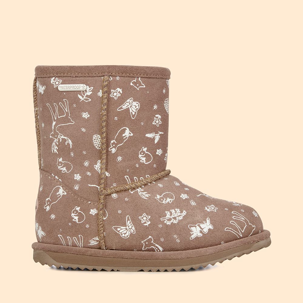 EMU boots Woodland Brumby Mushroom