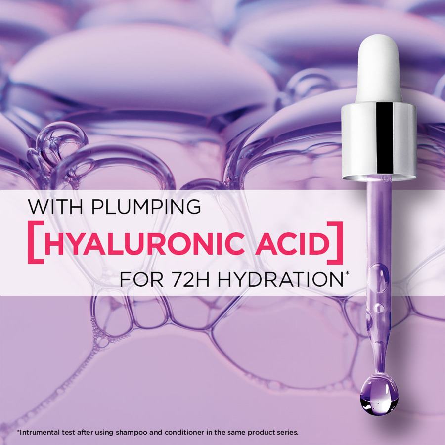 L'Oréal Paris Elvital Hyaluron Plump Leave-in Spray 150ml + Shampoo 400ml + Conditioner 300ml