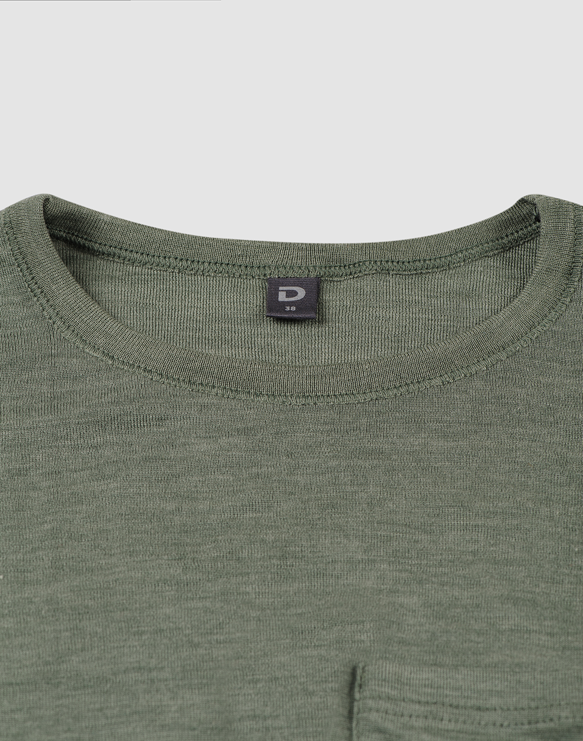 Shirt van merinowol/zijde voor dames