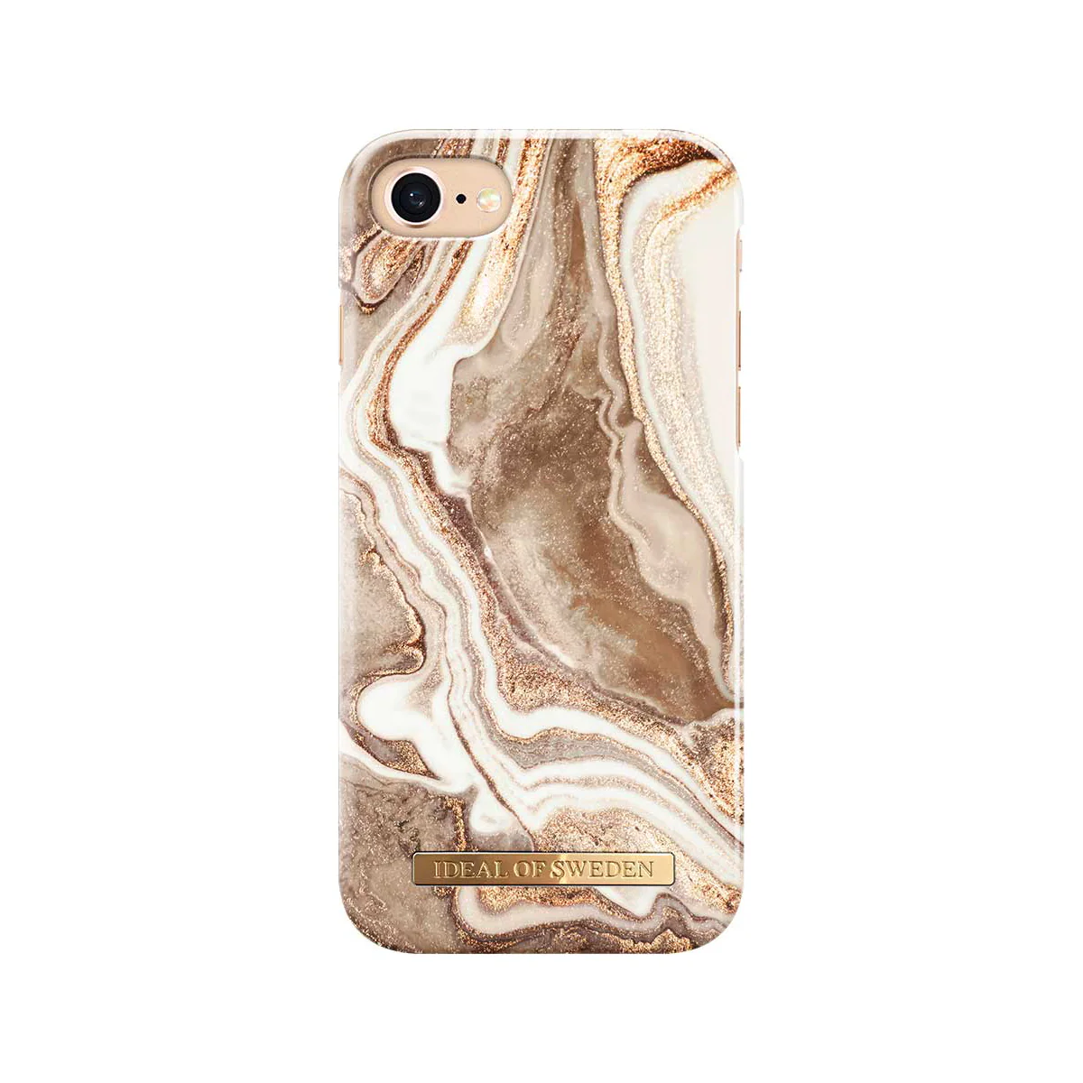 iDeal of Sweden deksel til iPhone 6/7/8/SE Gen. 2/3 (golden sand marble)