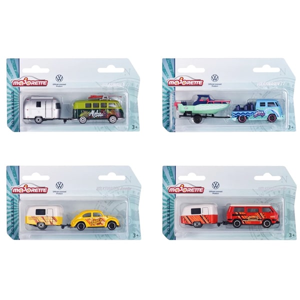 Jouet Volkswagen Véhicule + Remorque miniature