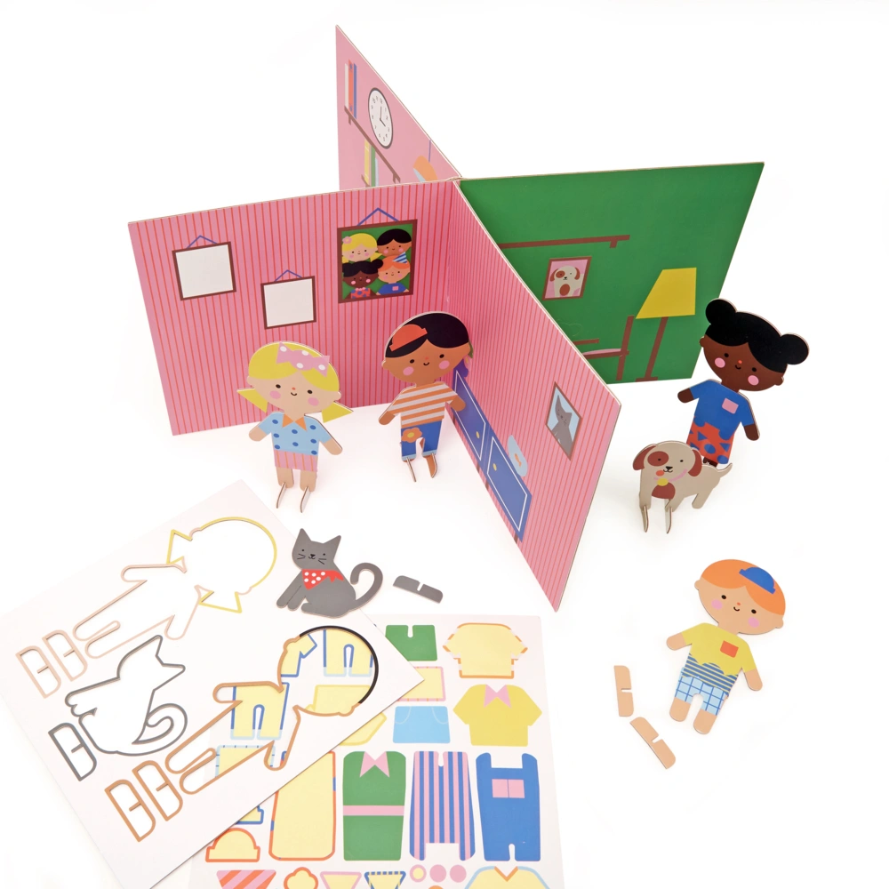 Kidoki - Make, Stick & Play - At My House
