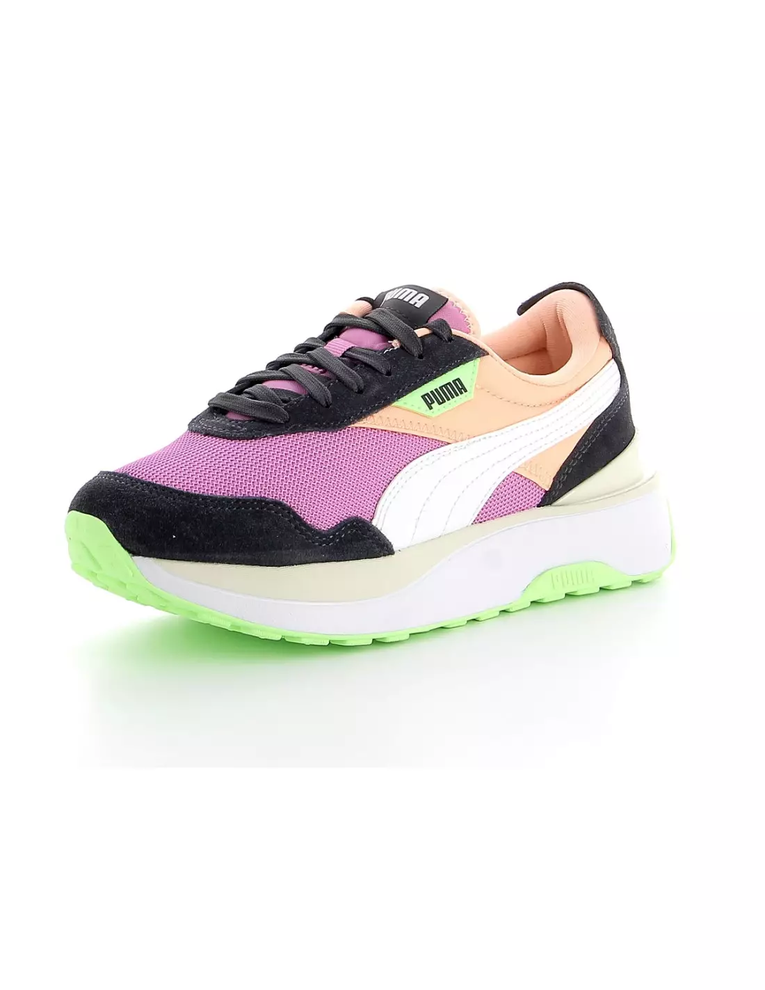 PUMA CRUISE RIDER - Baskets Fizzymelonebony