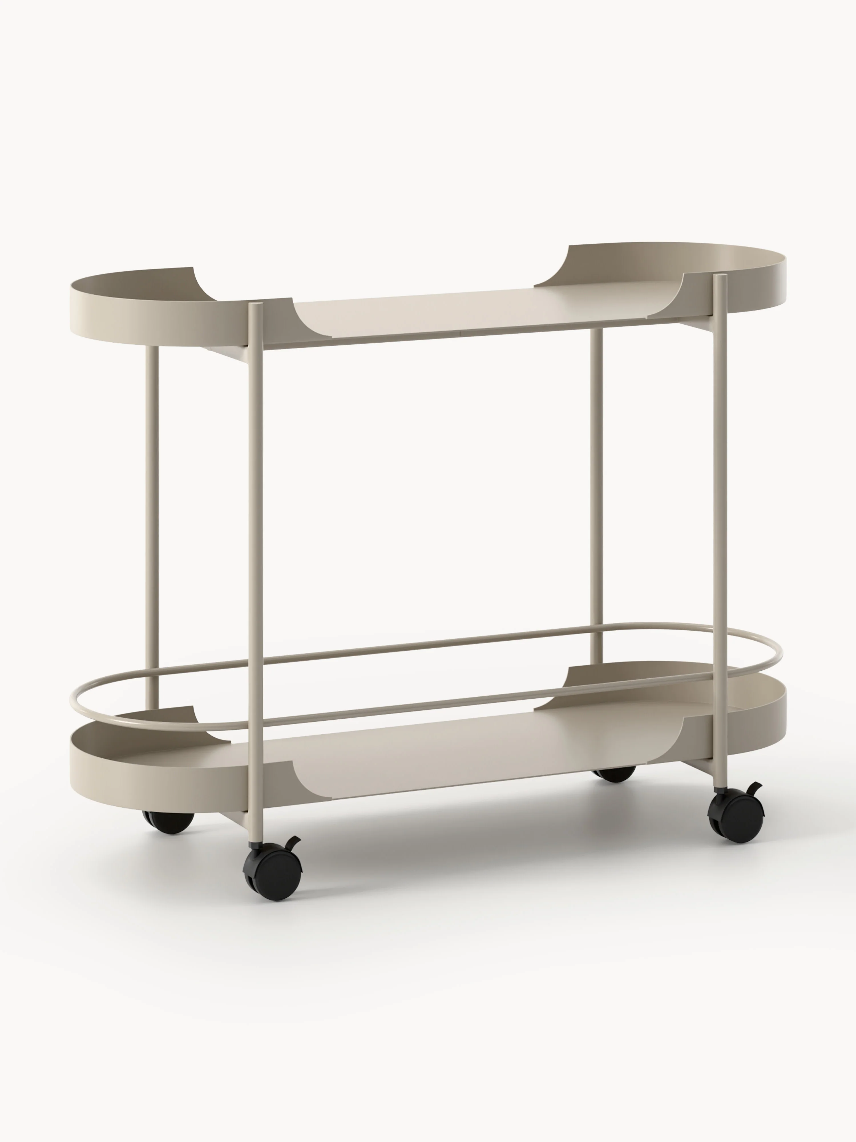 Metalen barcart Taru