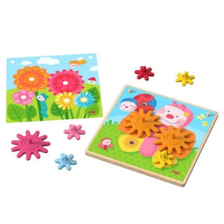 HABA 303871 Zahnradspiel Tiere im Garten