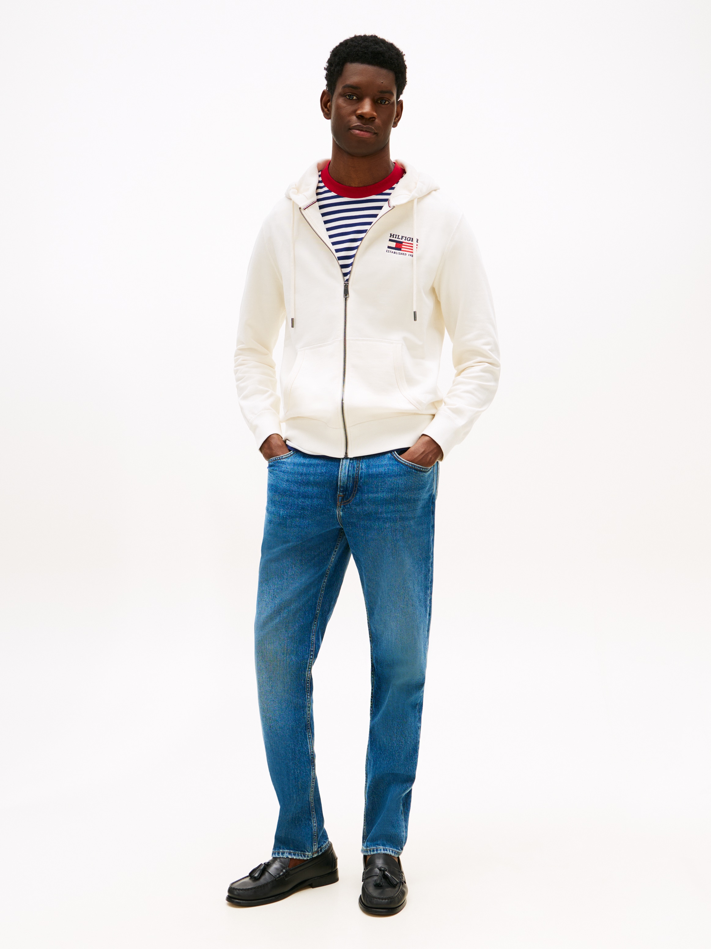 Tommy Hilfiger Kapuzensweatjacke »AMERICANA ZIP THROUGH HOODY«