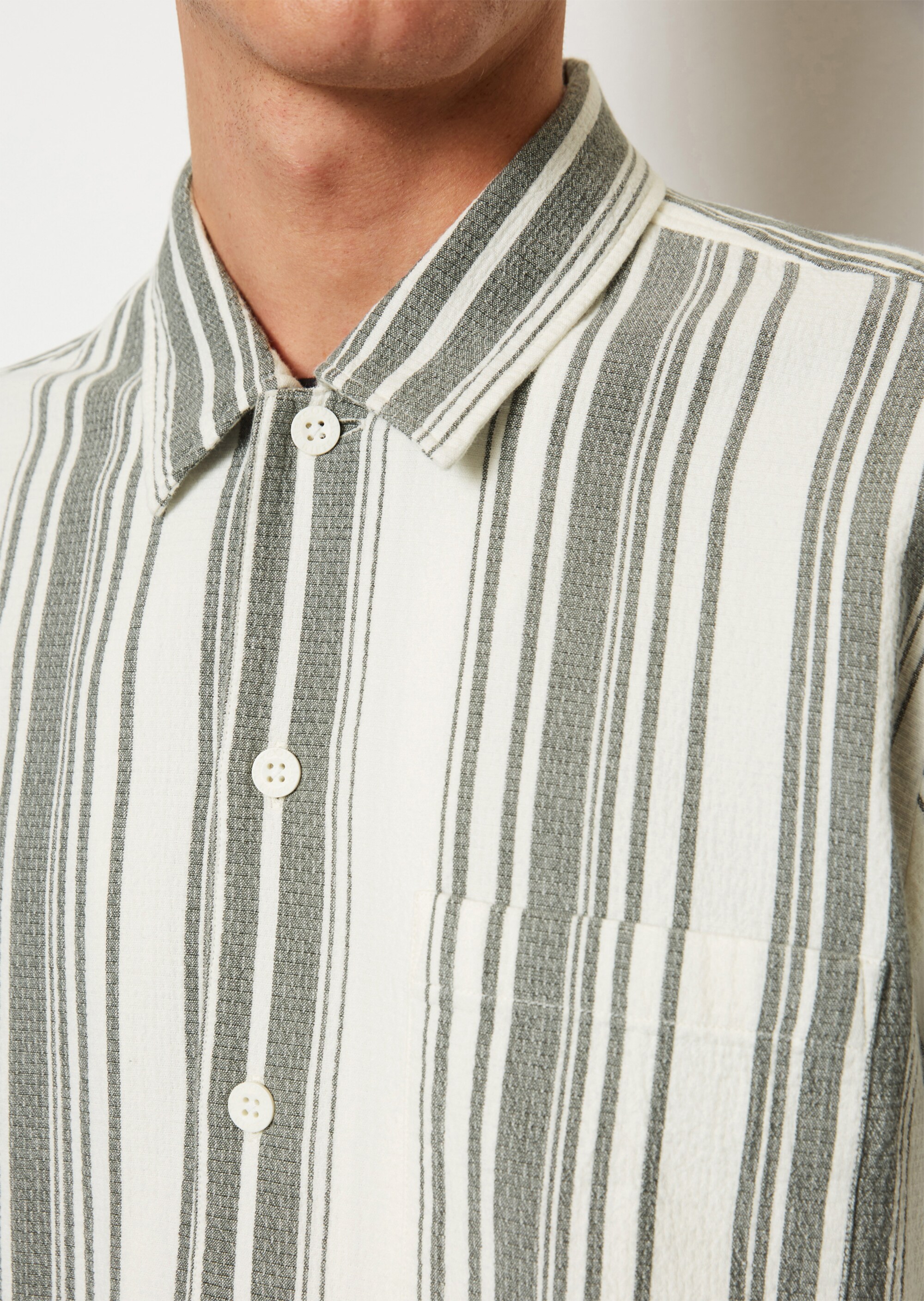 Overshirt aus doppelt gewebter Qualität