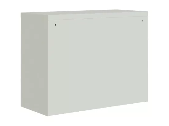 Classeur gris clair 90x40x70 cm acier