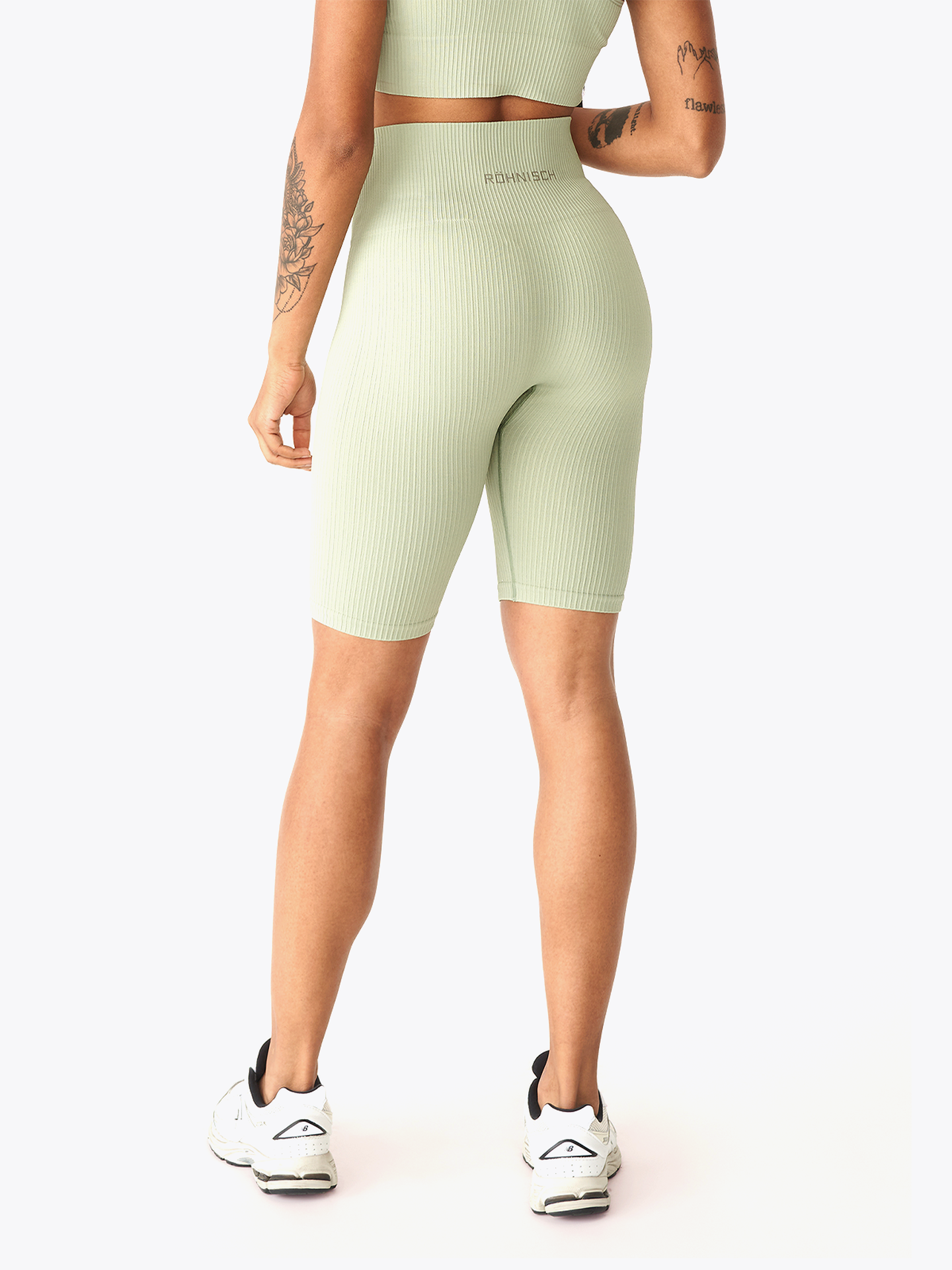 Seamless Rib Bike High Waist Tights