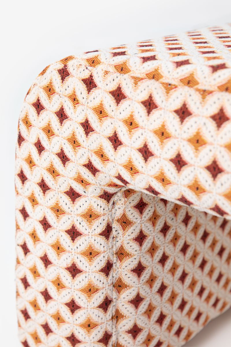 Sissy-Boy Multicolour poef met print